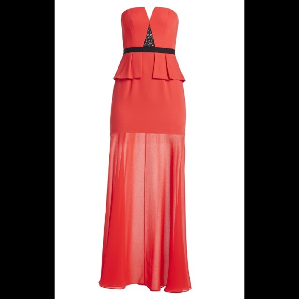 ‼️HOST PICK ‼️ BCBG Maxazria Strapless Red Dress - Picture 4 of 7